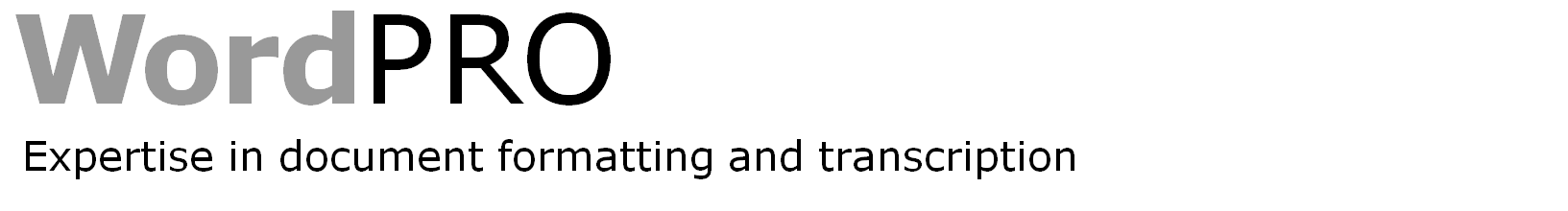 WordPRO